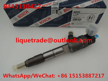 China BOSCH Common rail injector 0445110412 , 0 445 110 412  FUEL INJECTOR 0445 110 412 supplier